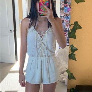 Kendall and Kylie Lace Boho Romper